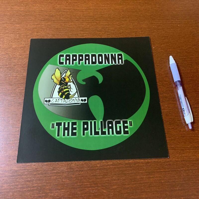 CAPPADONNA/THE PILLAGE PROMOS TICKER プロモステッカー　wu tang clan