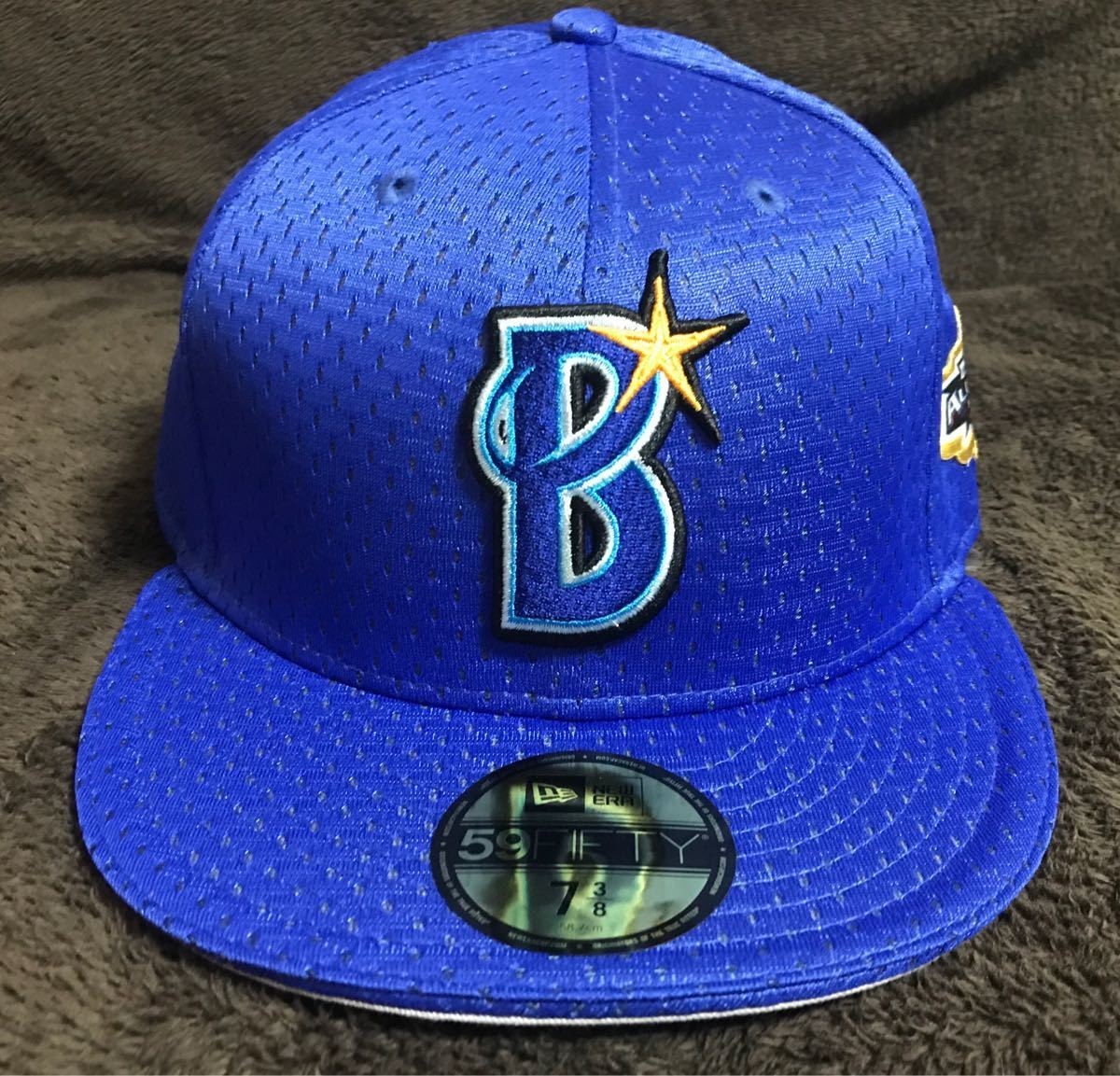 横浜DeNAベイスターズ 18年オールスター プロコレキャップ ７3/8 58.7cm NEW ERA