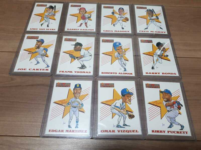 MLB カード 1993 Score '92 All Star Team #502 503 505 506 510 511 523 524 526 527 528 まとめセット 
