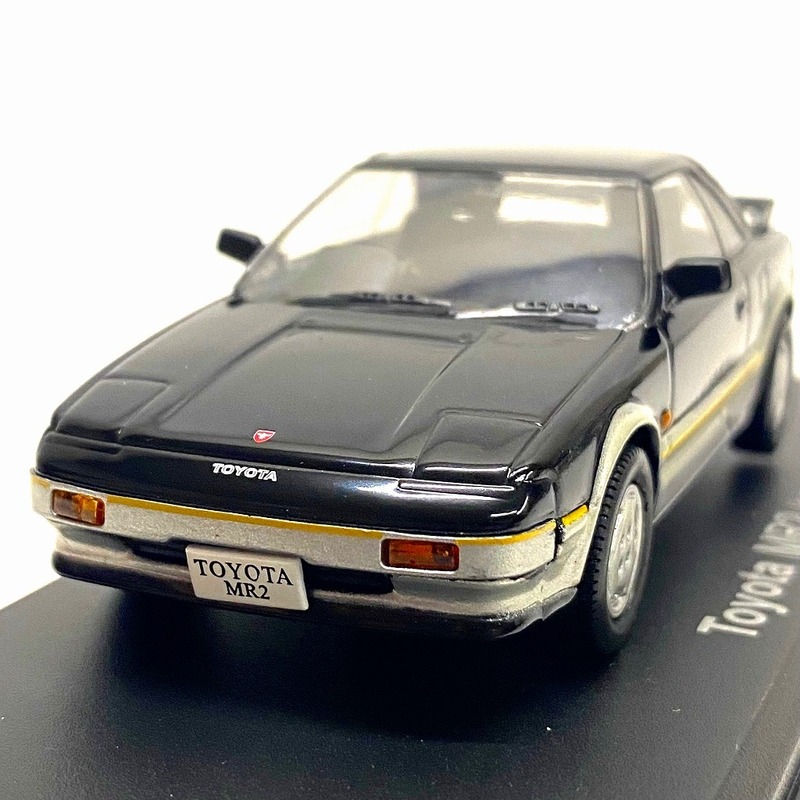 【美品】アシェット 1/43 国産名車コレクション トヨタ MR2 1984