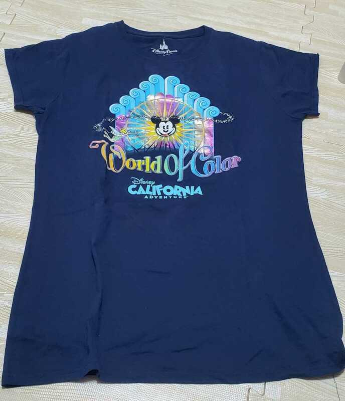 カリフォルニアディズニーリゾート Tシャツ 海外ディズニーおみやげ 中古 美品 ミッキー