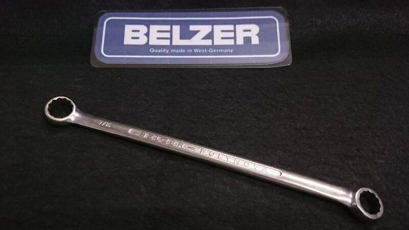 @ 　＜13084＞　ＢＥＬＺＥＲ　ベルツアー　POLYNOVAメガネレンチ　　7/16-3/8インチ　ＧＥＲＭＡＮＹ　ドイツ製