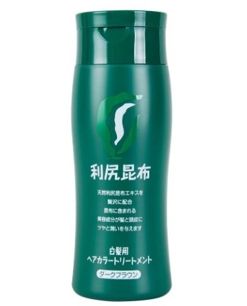 利尻ヘアカラートリートメント　ダークブラウン