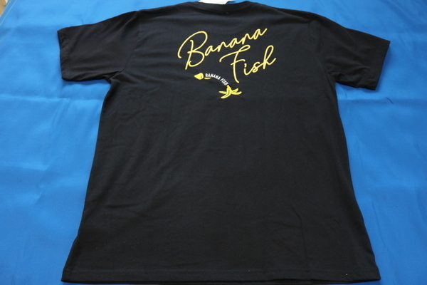 バナナフィッシュ　Tシャツ　黒　メンズ　3L　BANANA FISH キーホルダー付き　新品　未使用