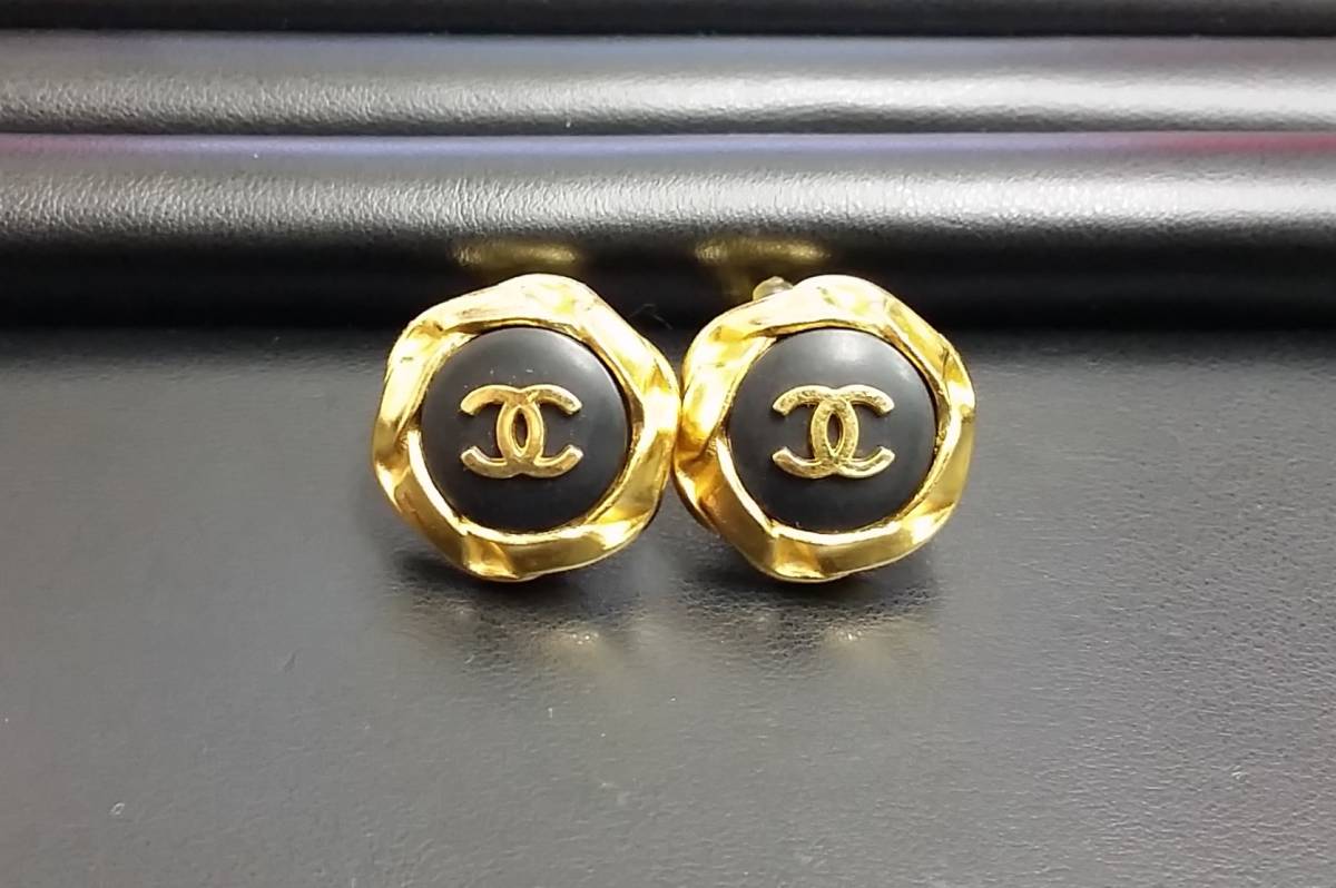 ◆　（美品）　シャネル　イヤリング　ココマーク　ヴィンテージ　95Ａ　◆