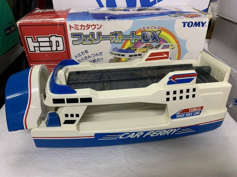 TOMY　トミカ　トミカタウン　フェリーボートDX　フェリー　船　元箱付き①