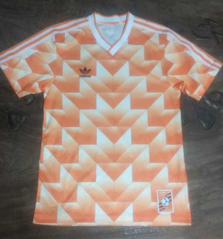 [値下げ交渉] ユーロ88優勝 20周年記念 オランダ代表 adidas 検/1988年 EURO HOLLAND NETHERLANDS VAN BASTEN ファンバステン フリット Y2K