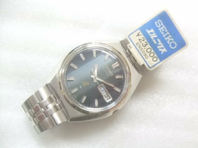 デッドストック未使用1974年高級セイコーエルニクス腕時計　U404