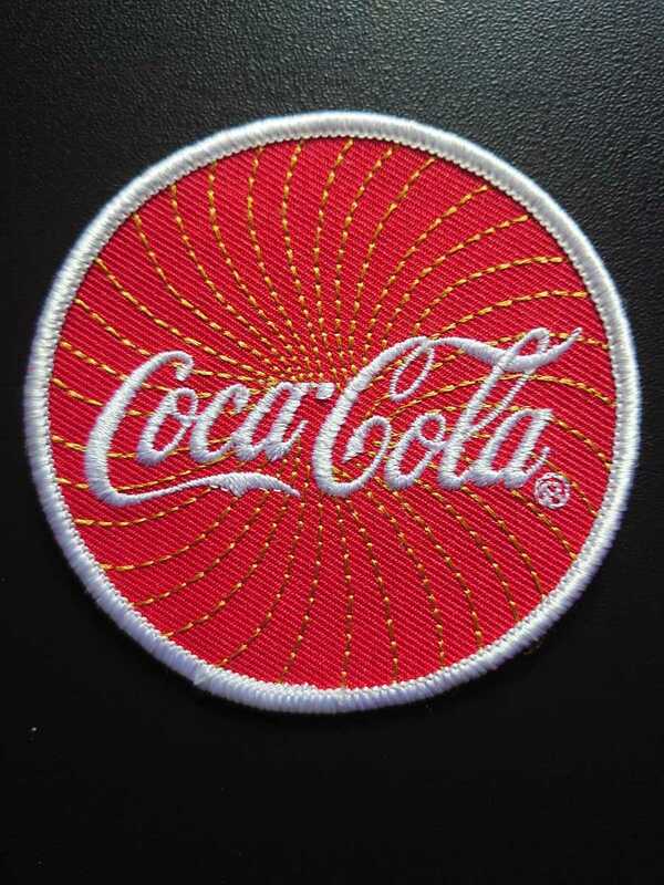 【匿名配送ヤマト便】Coca-Cola コカ・コーラ ワッペン パッチ ノベルティグッズ 炭酸飲料 コーク