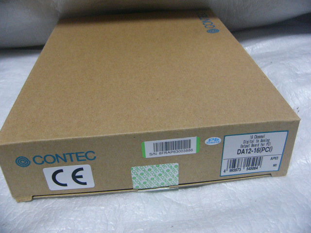 ★新品★ CONTEC DA12-16(PCI) DA変換PCIボード 12Bit/16CH 複数有
