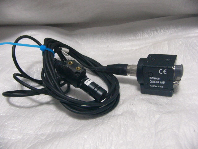 ★動作保証美品★ OMRON FZ-SP 小型カメラ (CameraLink仕様) 6mm/F2.0純正レンズ付 FA用視覚センサ
