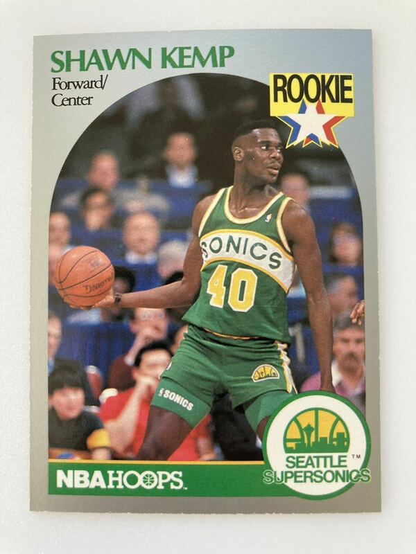 NBA CARD 1990-91 HOOPS #279 ケンプ RC SHAWN KENP rookie 1990 1991 ショーンケンプ