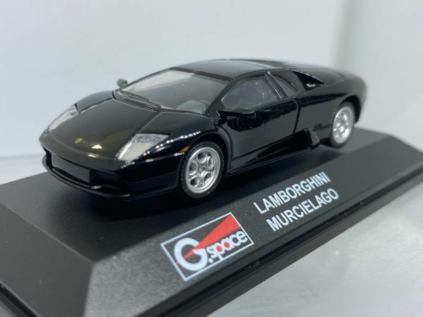 G.space 1/72 ランボルギーニ ダイキャストカーコレクション LAMBORGHINI MURCIELAGO ムルシエラゴ 黒