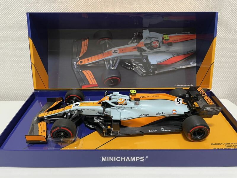 1/18 ミニチャンプス マクラーレン MCL35M ノリス モナコGP 333台限定