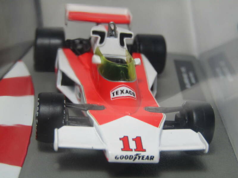 McLaren F1 M23 1/43 James Hunt GT ジェームスハント GT-R V12 マクラーレン エフワン F1 #11 TEXACO 1976 サーキットディスプレイ未開封