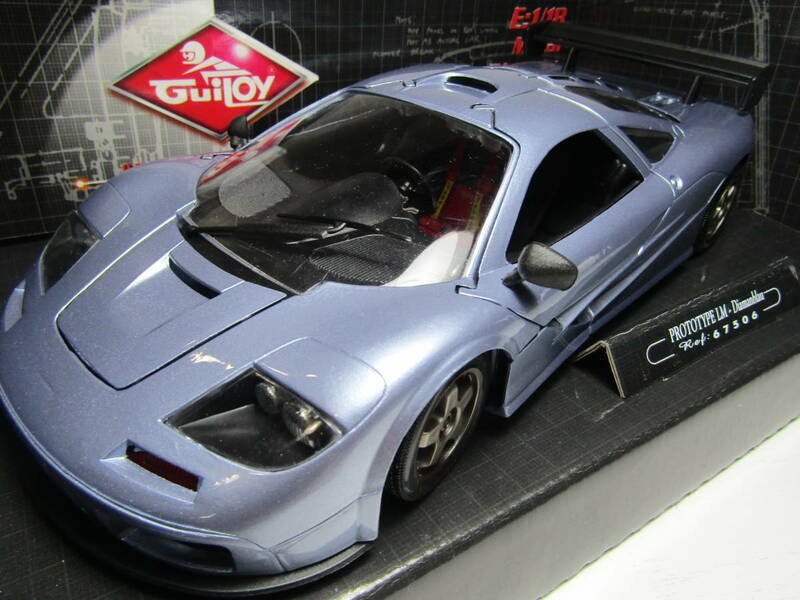 McLaren F1 GTR Prototype LM 1/18 ルマン 1996 マクラーレン GB XP1LM ダイヤモンドブルー ゴードン マレー V12 Guiloy製 Made in Spain 