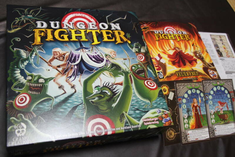 ボードゲーム　ダンジョンファイター (Dungeon Fighter)/拡張：炎の意のままに (Dungeon Fighter： Fire at Will)/アリエル/ボーナスカード