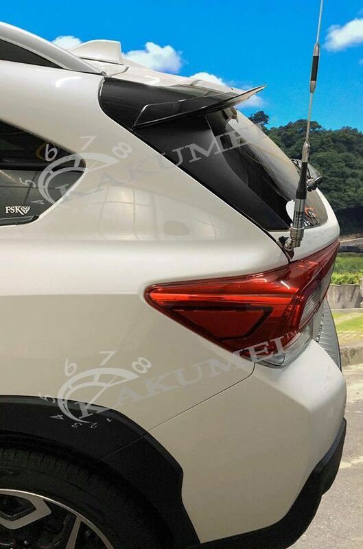 送料無料　 SUBARU スバル インプレッサ 5ドア 型式 GT リヤルーフスポイラー ABS製。。。。