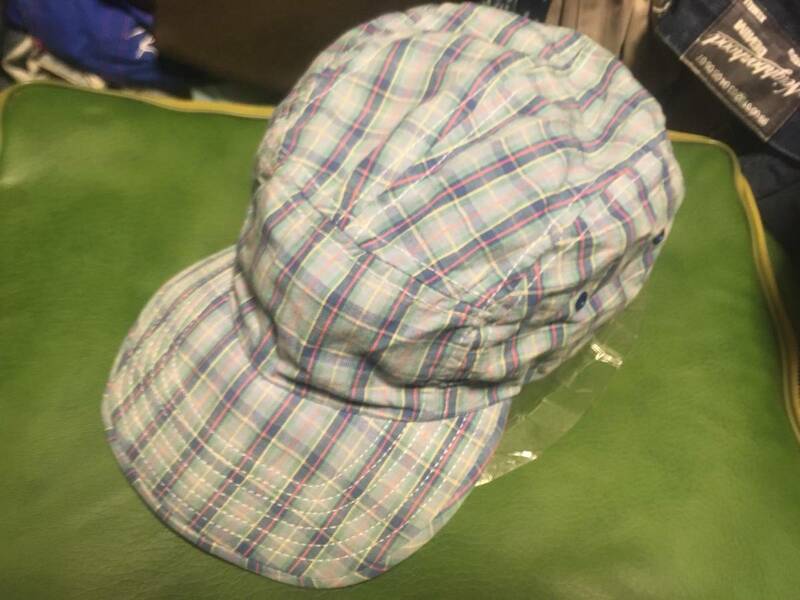 2106USAアメリカ製ニューヨークハットNEWYORKHATコットン マドラスチェックJETジェットCAP帽子キャップ野球帽