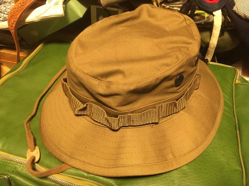 2203TYPEⅡコットン/ポリ ツイル ブーニーHATハット帽子ARMYジャングル バケット コヨーテ