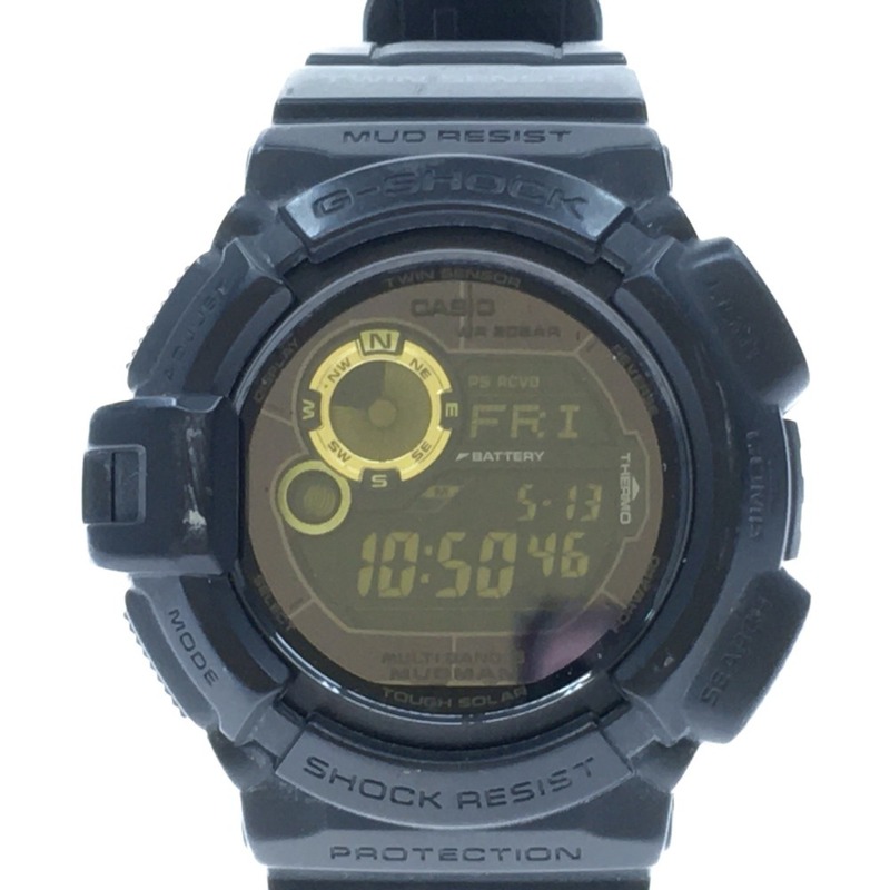 ▼▼ CASIO カシオ メンズ腕時計 G-SHOCK タフソーラー マルチバンド6 GW-9300GB やや傷や汚れあり