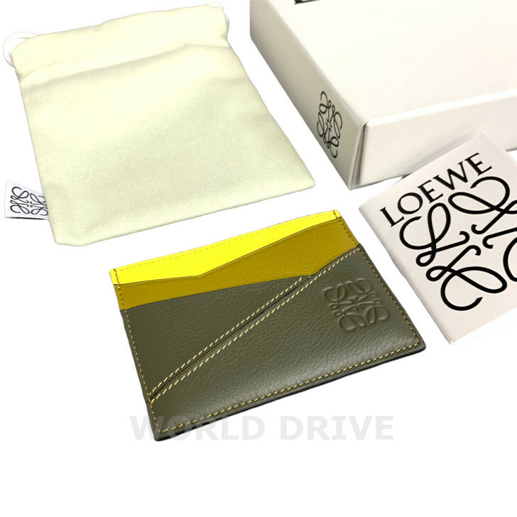 新品 LOEWE アナグラム ロゴ パズル カードケース ロエベ カードホルダー