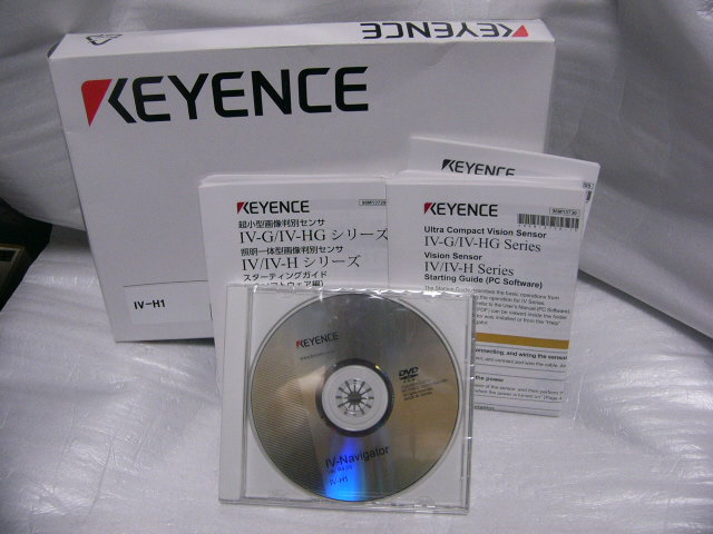 ★新品★KEYENCE IV-Navigor IV-H1 Ver R4 IVシリーズ用PCソフト 照明一体型画像判別 (H+