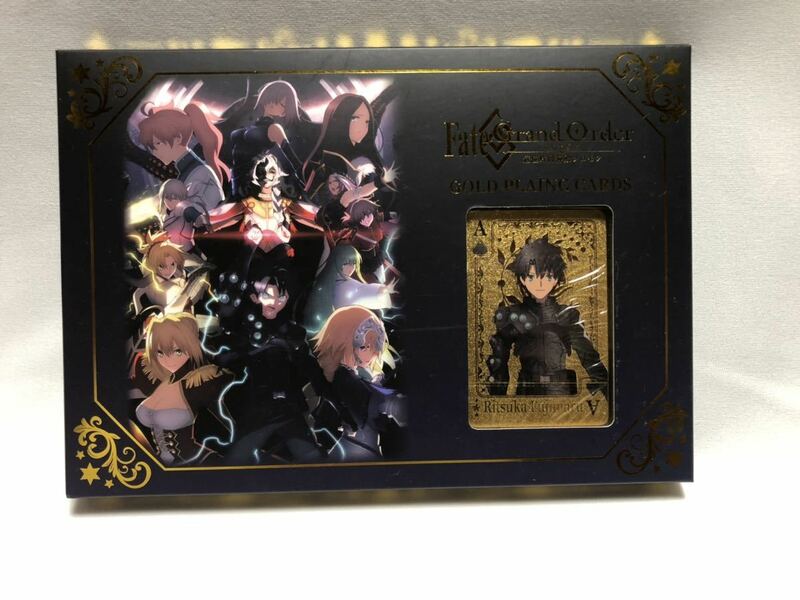 Fate Grand Order GOLD PLA ING CARDS 未開封 フェイト トランプ