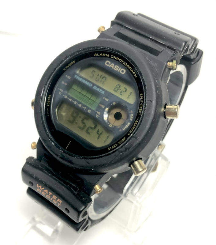 CASIO カシオ G-SHOCK G-ショック DW-6100 20BAR 電池交換済 バックライト点灯確認済 時刻調整済 動作品 中古