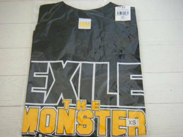 EXILE【新品】MONSTERツアー2009Tシャツ黒ＸＳサイズ エグザイル