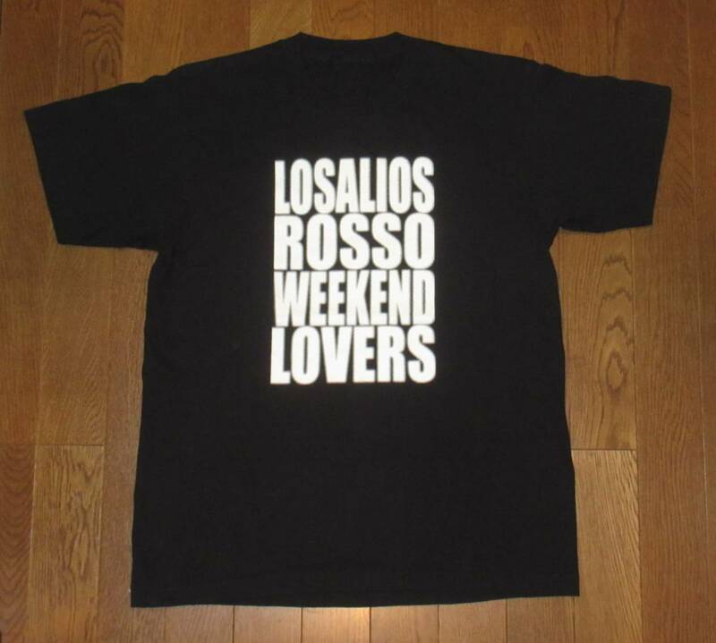 WEEKEND LOVERS ロゴ Tシャツ (検索用 ウィークエンド ラバーズ LOSALIOS ロザリオス ROSSO ロッソ チバユウスケ