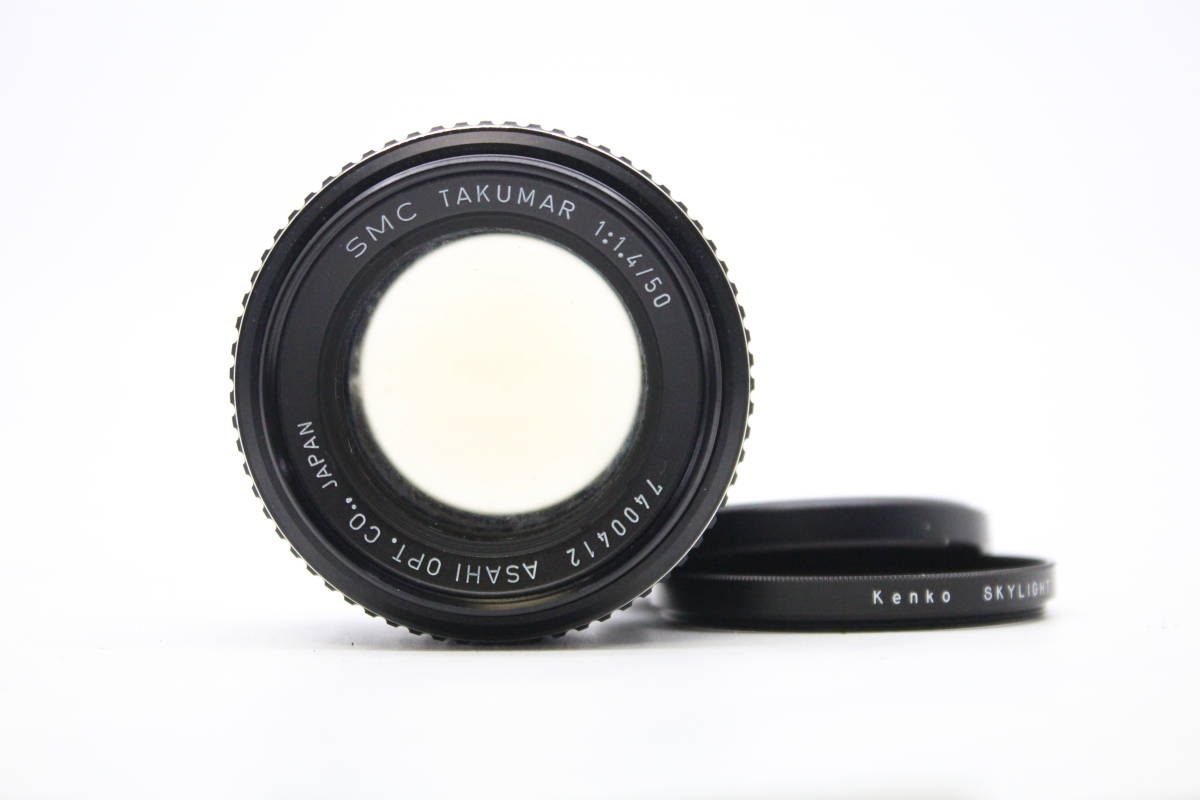 ★良品★PENTAX ペンタックス SMC TAKUMAR 50mm F1.4 Kマウント OK5211