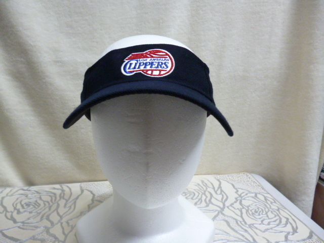 Los Angeles Clippers　ロサンゼルス　クリッパーズ　サンバイザー　NBA　帽子　USA製　