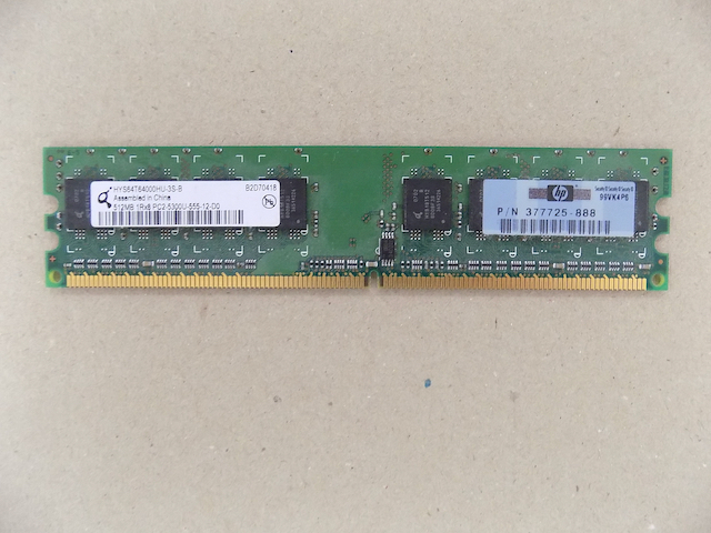 HY 1Rx8 PC2-5300U DDR2-667 512MB デスクトップ　メモリ　HP