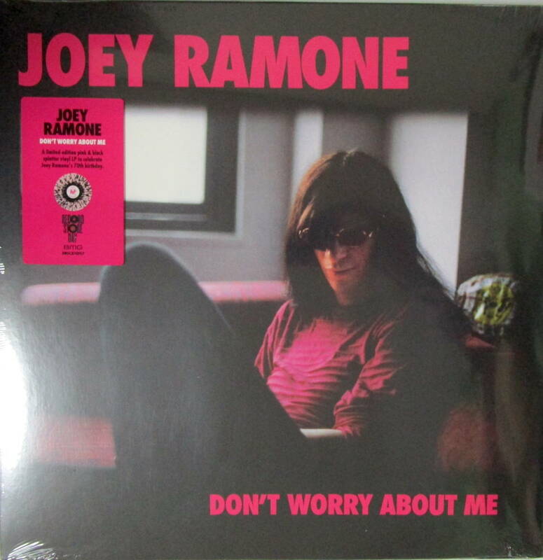 Joey Ramone Don't Worry About Me LP Limited Edition Pink & Black Splatter Vinyl RSD Record Store Day 2021Ramones/ラモーンズ