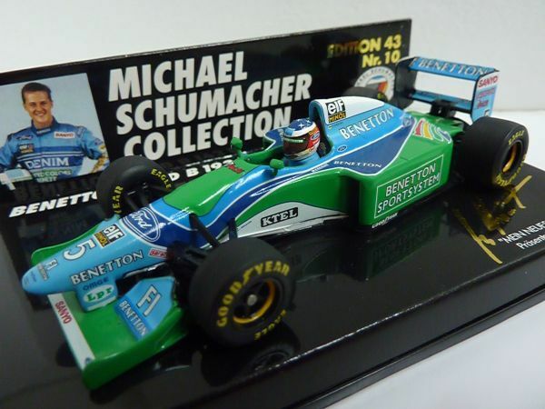 ●Minichamps1/43F1'94ベネトンB193B-TEST-M.シューマッハMSC10