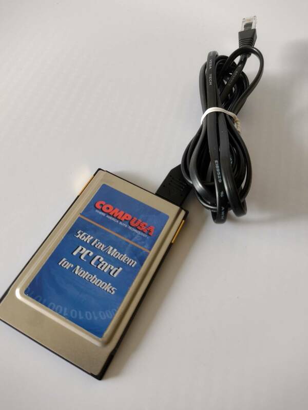 CompUSA ファックスモデム PCカード PCMCIA