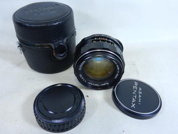 ΠPENTAX Super-Takumar　1:1.4/50　単焦点　ペンタックス　ビンテージ　オールドレンズ