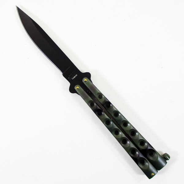 バタフライ ナイフ butterfly knife アーマーカモフラージュ 7125/167g*同梱ok