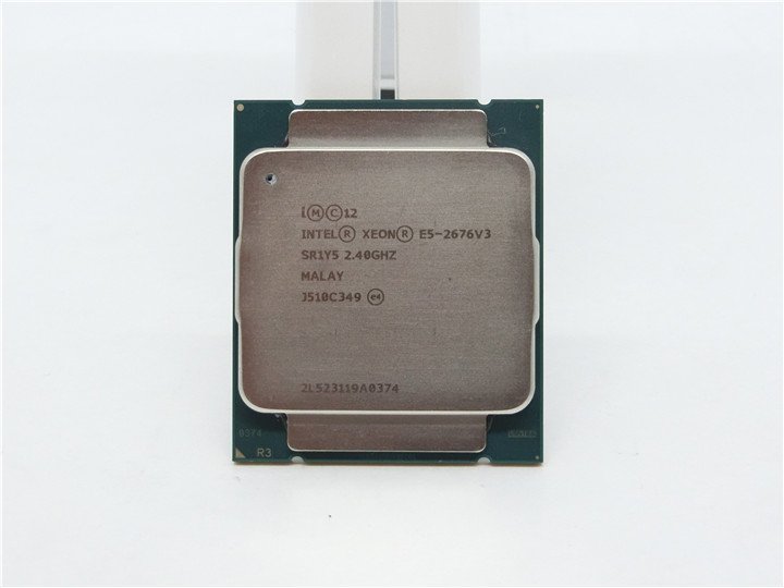 中古　Intel Xeon E5-2676V3　 SR1Y5 　2.4GHZ　動作不良　ジャンク品 　　　送料無料