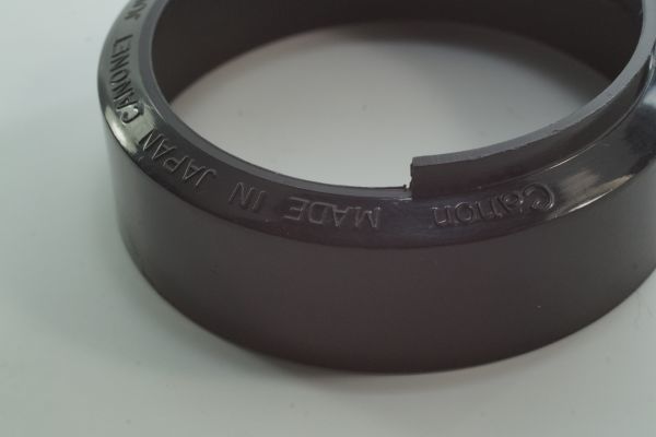 影019【 並品】Canon CANONET JUNIOR HOOD キヤノネットジュニア用 レンズフード（内径50ミリ)