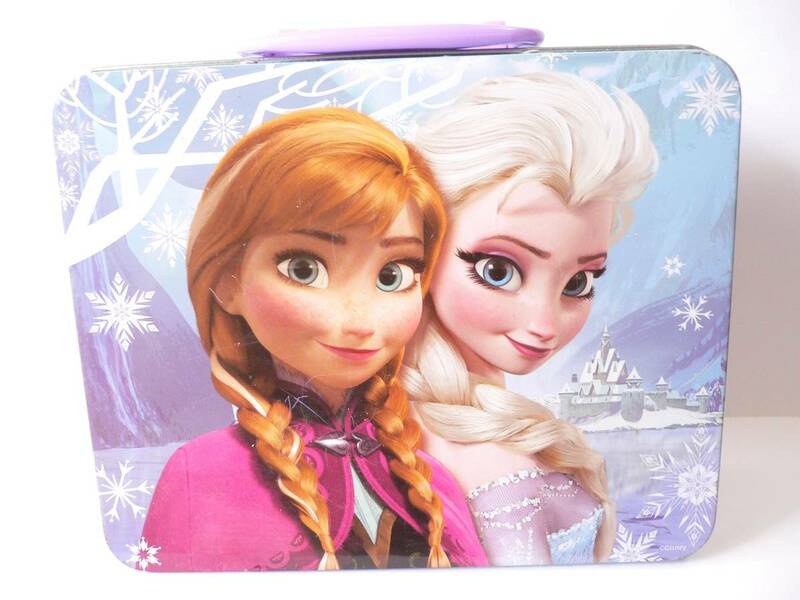 ディズニー アナと雪の女王 プリンセス TIN缶 バッグ ランチボックス Disney