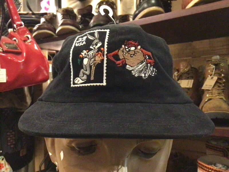 DEADSTOCK 90'S MADE IN USA LOONEY TUNES CAP SIZE FREE デッドストック アメリカ製 ルーニー テューンズ キャップ タズマニアン デビル