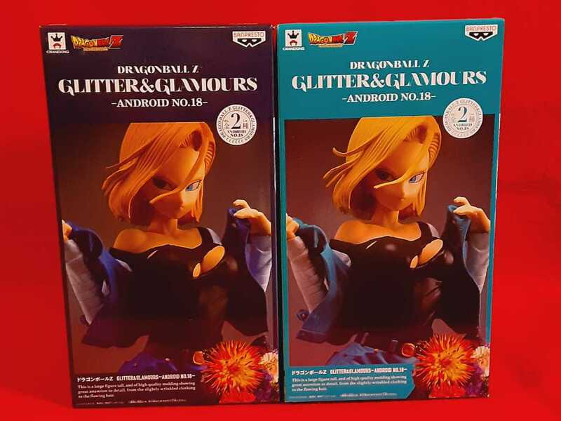 ドラゴンボールZ　GLITTER&GLAMOURS NO.18　 人造人間18号 　フィギュア 全2種セット　
