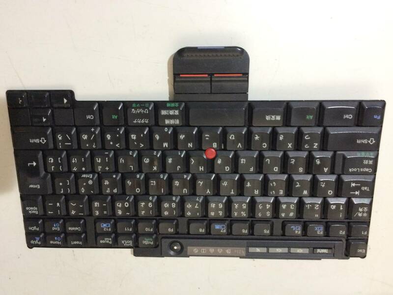 中古品 IBM ThinkPad A21e用キーボードユニット 不良あり 現状品