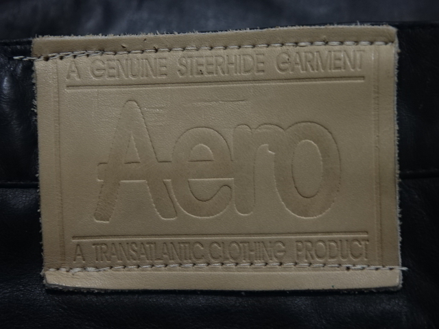 ★薄手・やわらかタイプ★W28 エアロレザー AERO LEATHER ジーンズ型 レザーパンツ 革パンツ ライダースパン