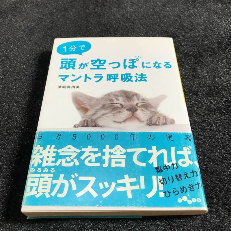 １分で頭が空っぽになるマントラ呼吸法 （だいわ文庫　８１－３Ａ） 深堀真由美／著