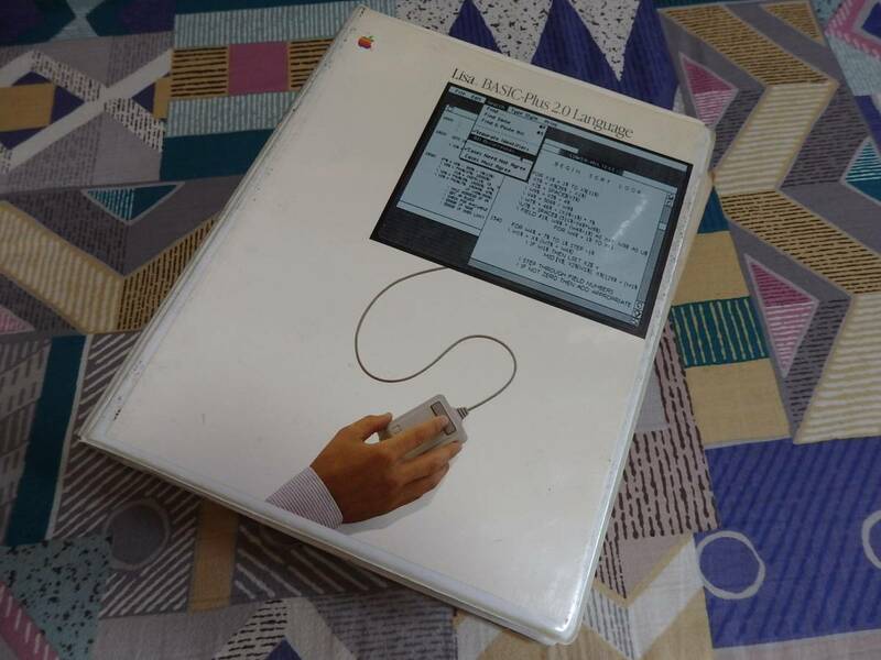 ・希少中古品 入手困難　Apple　Lisa BASIC-Plus 2.0 Language　マニュアル