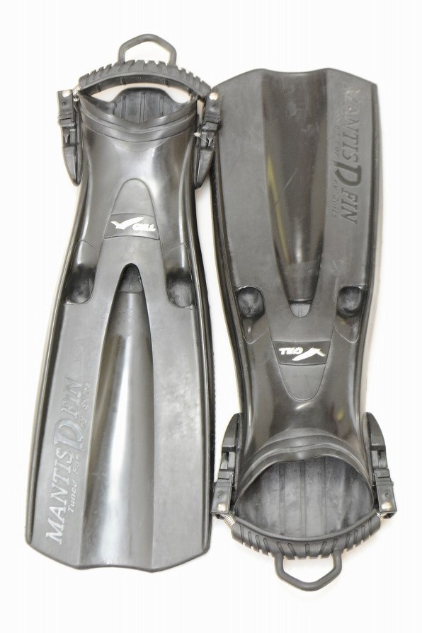GULL ガル マンティス ドライフィン MANTIS Dry Fin ブラック Sサイズ［Fin-1605-13］