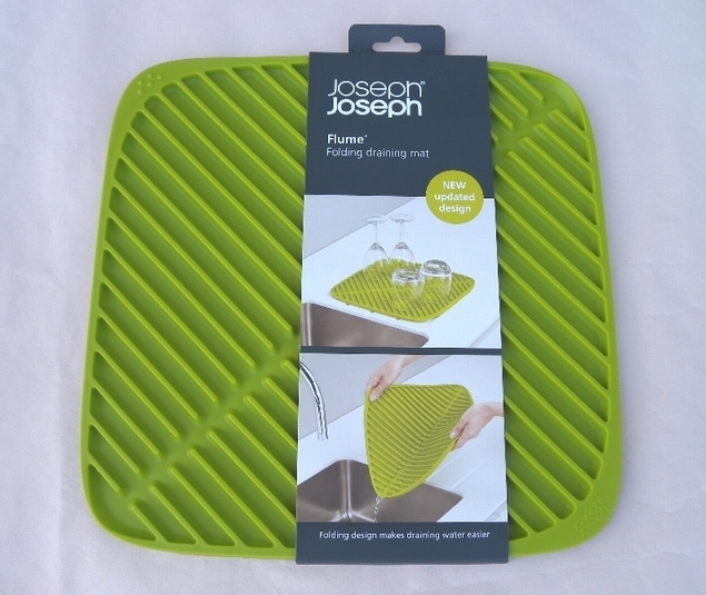 送料無料 グラス等の乾燥に おしゃれなグリーン Joseph Joseph 食器乾燥用マット フルーム スモール グレー 85086 新品入札即決！